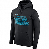 Men's Carolina Panthers Nike Property Of Performance Pullover Hoodie Black,baseball caps,new era cap wholesale,wholesale hats